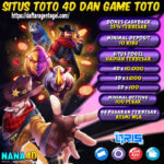 Situs Toto 4D Dan Game Toto Terpercaya NANA4D Hadiah Terbesar Bet 100 Perak 2024