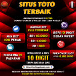 Kumpulan Situs Toto 4D dan Togel Online Terbesar Hadiah Terbesar