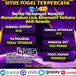 Nana4D Bandar Togel Online Terbaik Dan Resmi