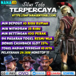 Agen Situs Togel Singapore Terpercaya Tahun 2024 NANA4D Hadiah 4D 10 Juta Di Bayar lunas